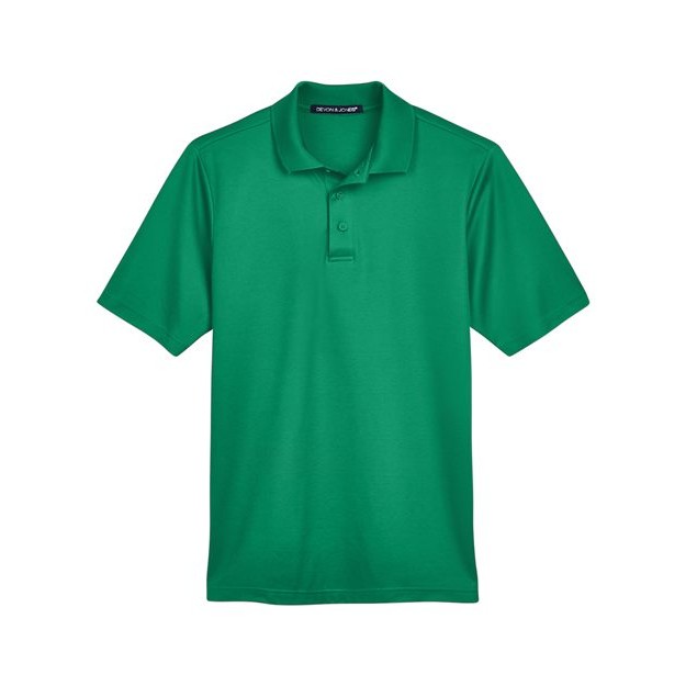 Men's Plaited Polo - Thumbnail Image