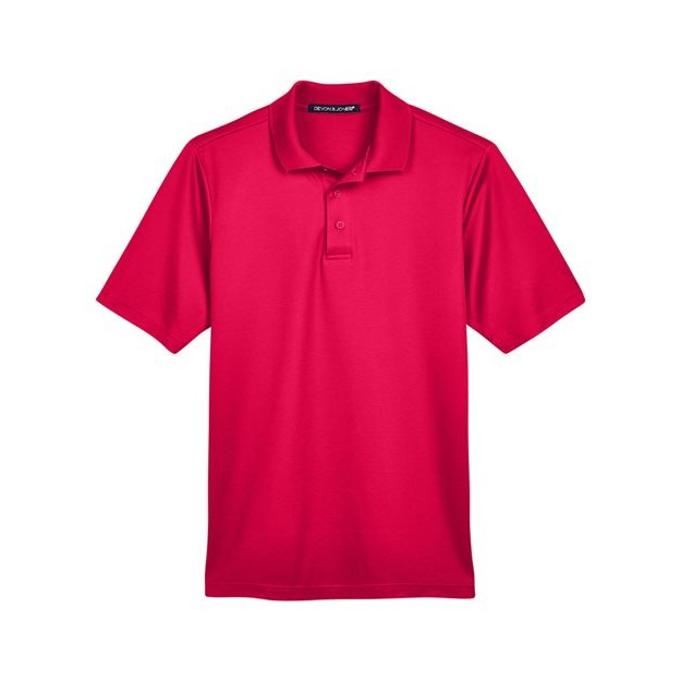 Men's Plaited Polo - Thumbnail Image