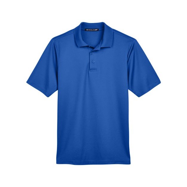 Men's Plaited Polo - Thumbnail Image