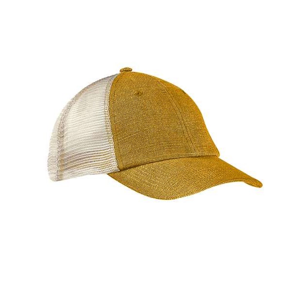 Washed Hemp Soft Mesh Trucker Cap - Thumbnail Image