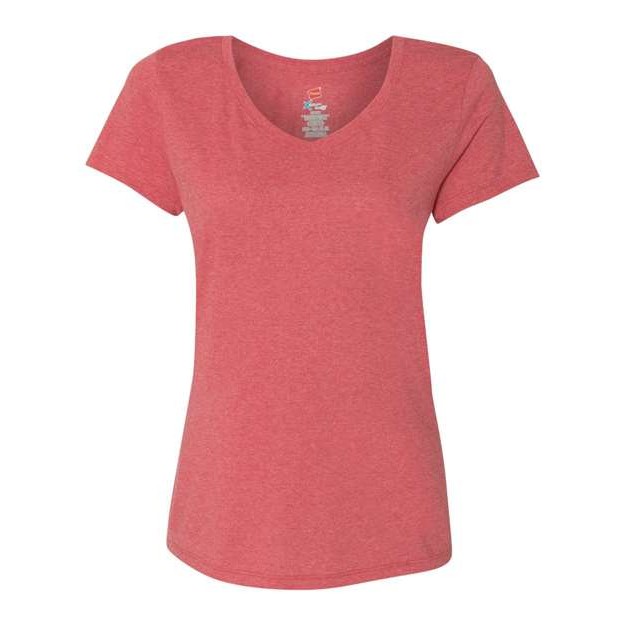 Women's Perfect-T Triblend V-Neck T-Shirt - Thumbnail Image