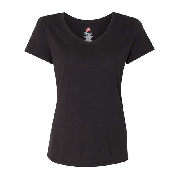 Women's Perfect-T Triblend V-Neck T-Shirt - Thumbnail Image
