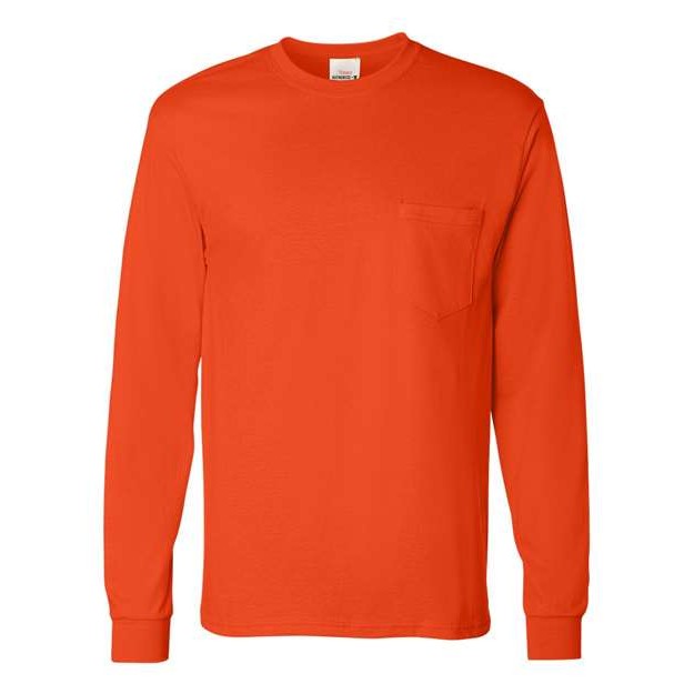 Men's Authentic Long Sleeve Pocket T-Shirt - Thumbnail Image