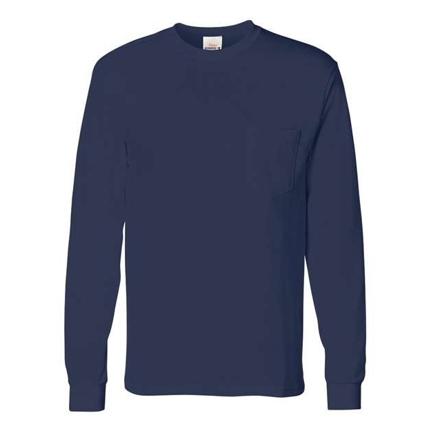 Men's Authentic Long Sleeve Pocket T-Shirt - Thumbnail Image