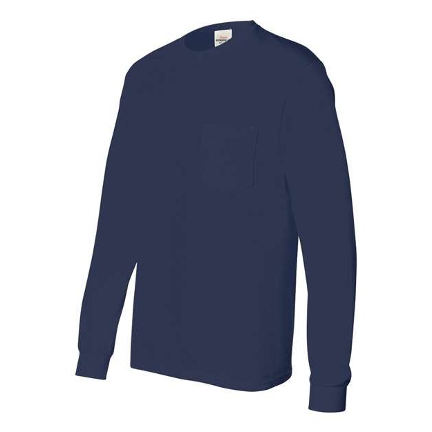 Men's Authentic Long Sleeve Pocket T-Shirt - Thumbnail Image