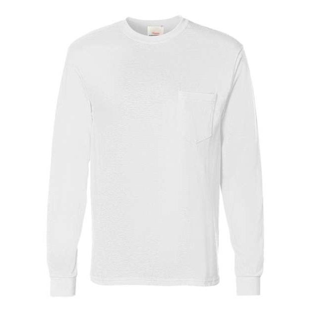 Men's Authentic Long Sleeve Pocket T-Shirt - Thumbnail Image