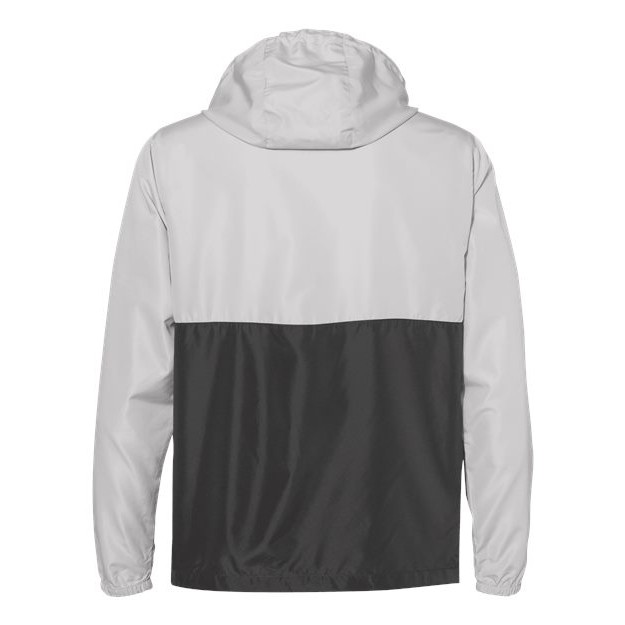 Unisex Lightweight Quarter-Zip Windbreaker Pullover Jacket - Thumbnail Image