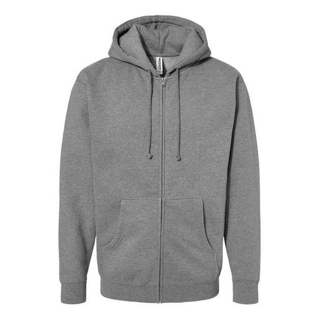 Unisex Heavyweight Full-Zip Hooded Sweatshirt - Thumbnail Image