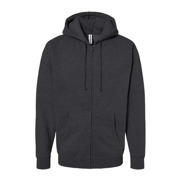Unisex Heavyweight Full-Zip Hooded Sweatshirt - Thumbnail Image