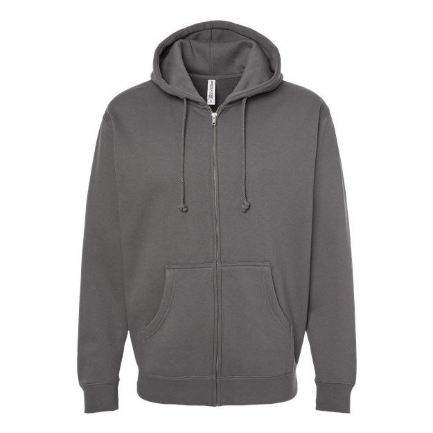 Unisex Heavyweight Full-Zip Hooded Sweatshirt - Thumbnail Image