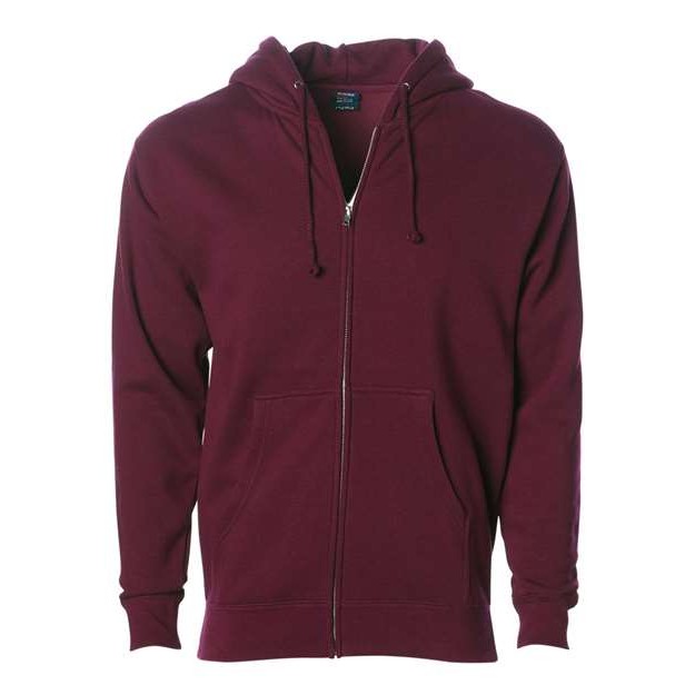 Unisex Heavyweight Full-Zip Hooded Sweatshirt - Thumbnail Image