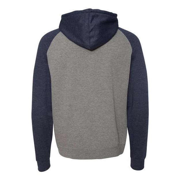 Unisex Raglan Hooded Sweatshirt - Thumbnail Image