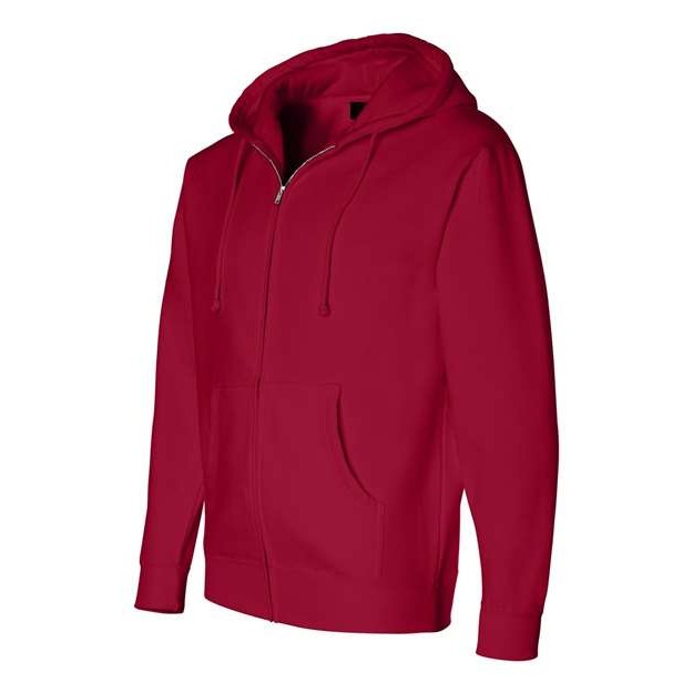 Unisex Heavyweight Full-Zip Hooded Sweatshirt - Thumbnail Image