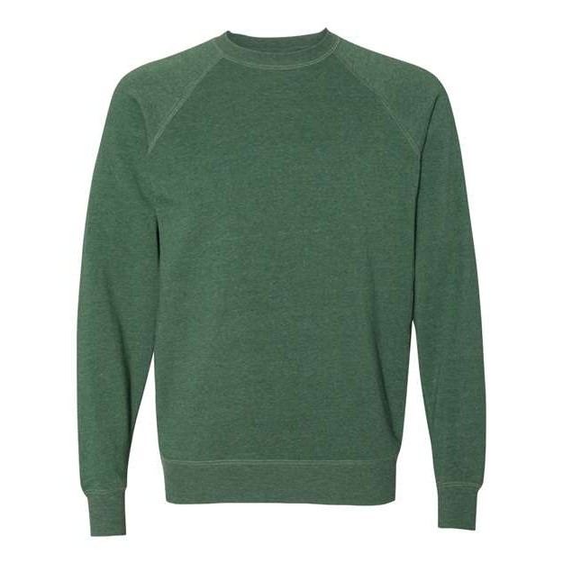 Unisex Special Blend Raglan Crewneck Sweatshirt - Thumbnail Image