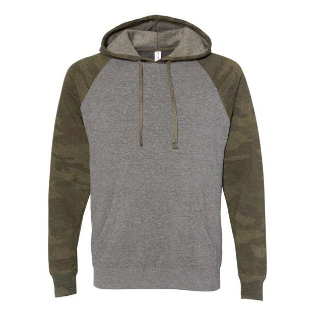 Unisex Special Blend Raglan Hooded Sweatshirt - Thumbnail Image
