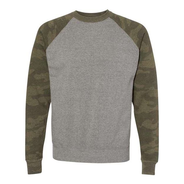 Unisex Special Blend Raglan Crewneck Sweatshirt - Thumbnail Image