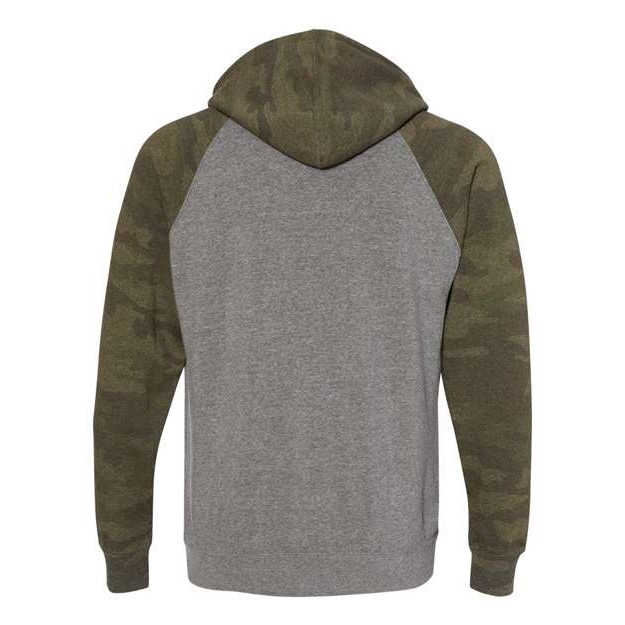 Unisex Special Blend Raglan Hooded Sweatshirt - Thumbnail Image