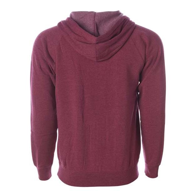 Unisex Special Blend Raglan Full-Zip Hooded Sweatshirt - Thumbnail Image
