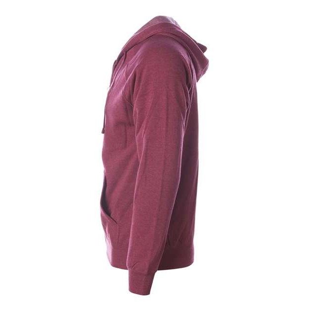 Unisex Special Blend Raglan Full-Zip Hooded Sweatshirt - Thumbnail Image