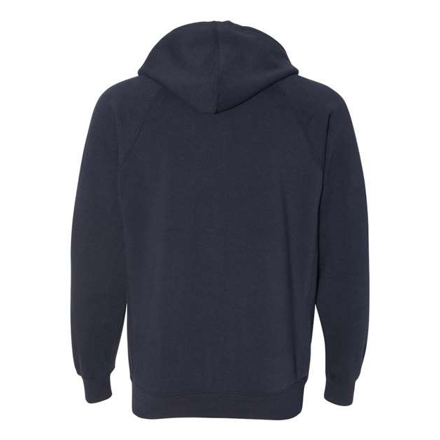 Unisex Special Blend Raglan Full-Zip Hooded Sweatshirt - Thumbnail Image