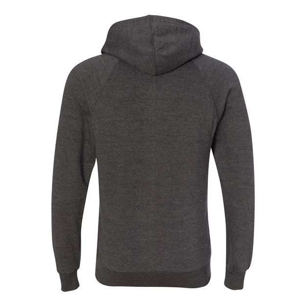 Unisex Special Blend Raglan Full-Zip Hooded Sweatshirt - Thumbnail Image