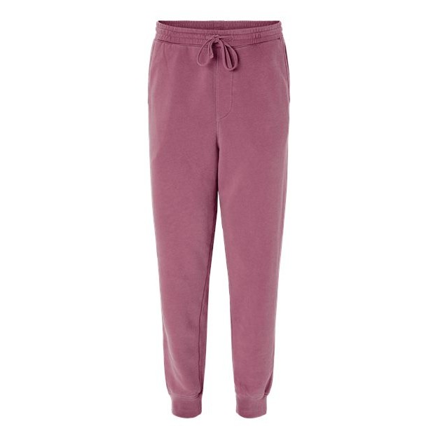 Unisex Pigment-Dyed Fleece Sweatpants - Thumbnail Image