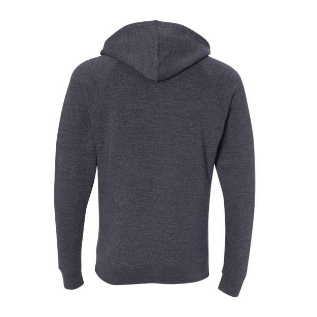 Unisex Special Blend Raglan Full-Zip Hooded Sweatshirt - Thumbnail Image
