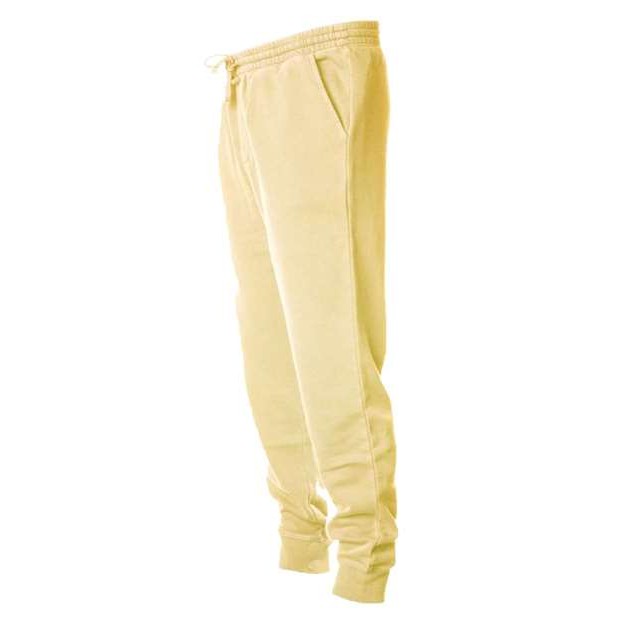 Unisex Pigment-Dyed Fleece Sweatpants - Thumbnail Image