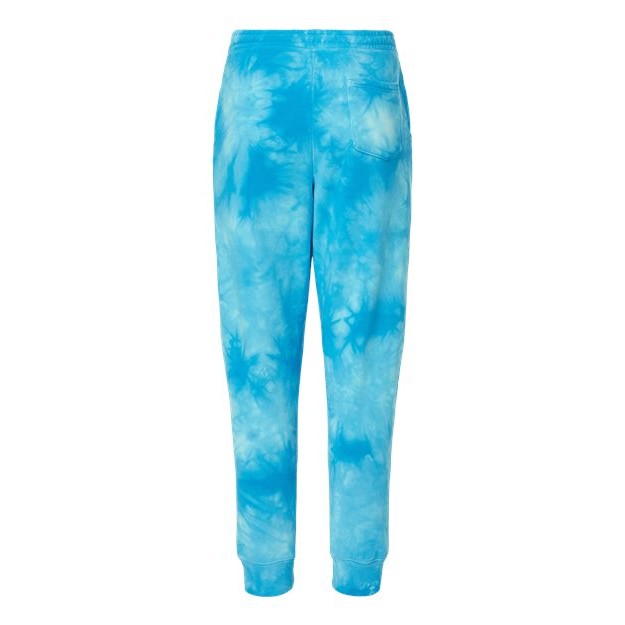 Unisex Tie-Dyed Fleece Sweatpants - Thumbnail Image