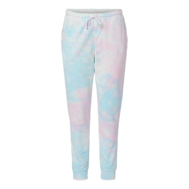 Unisex Tie-Dyed Fleece Sweatpants - Thumbnail Image