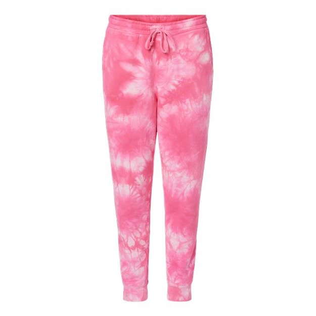 Unisex Tie-Dyed Fleece Sweatpants - Thumbnail Image