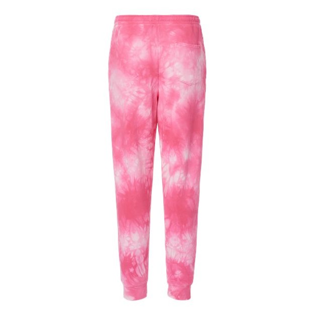 Unisex Tie-Dyed Fleece Sweatpants - Thumbnail Image