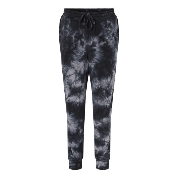 Unisex Tie-Dyed Fleece Sweatpants - Thumbnail Image