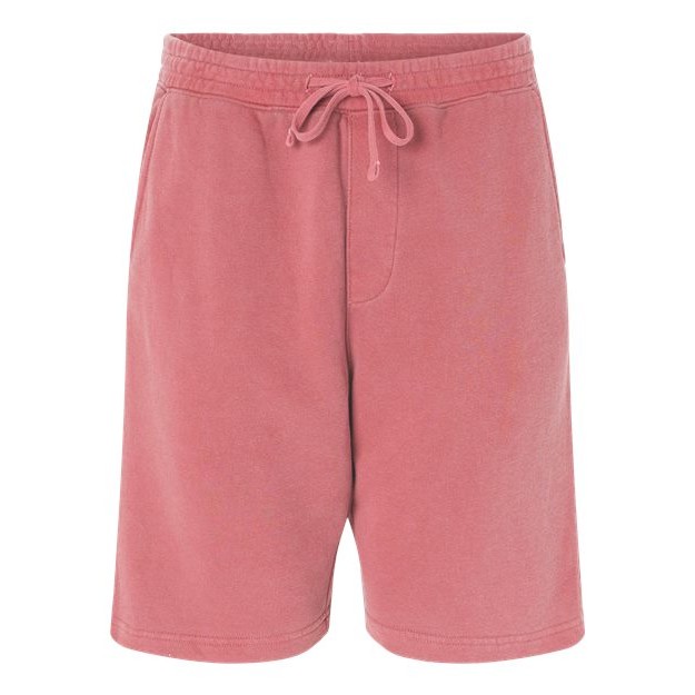 Unisex Pigment-Dyed Fleece Shorts - Thumbnail Image