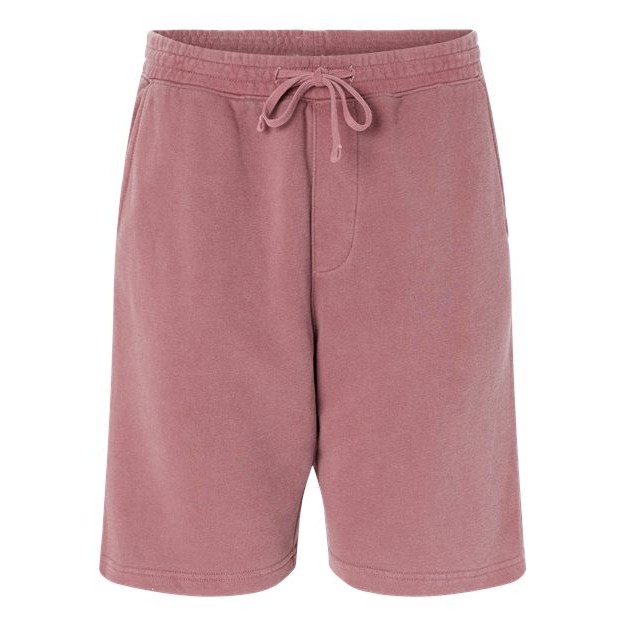 Unisex Pigment-Dyed Fleece Shorts - Thumbnail Image
