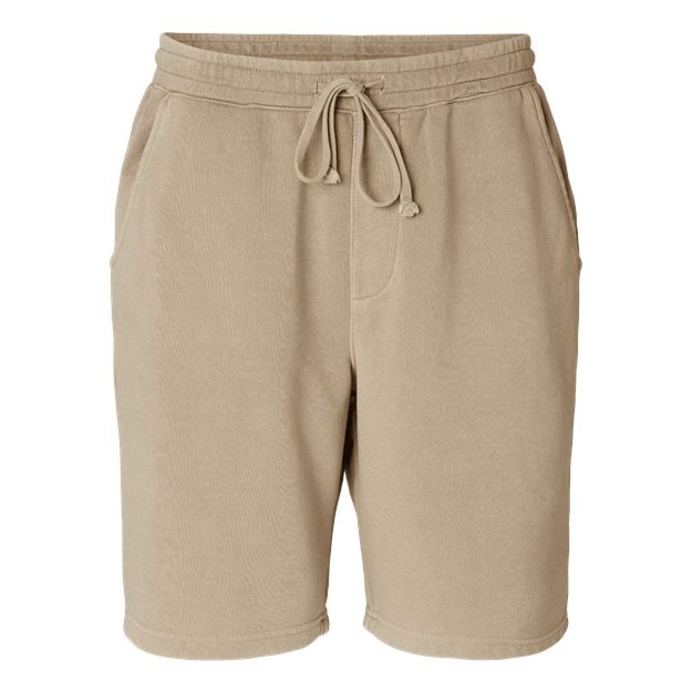 Unisex Pigment-Dyed Fleece Shorts - Thumbnail Image