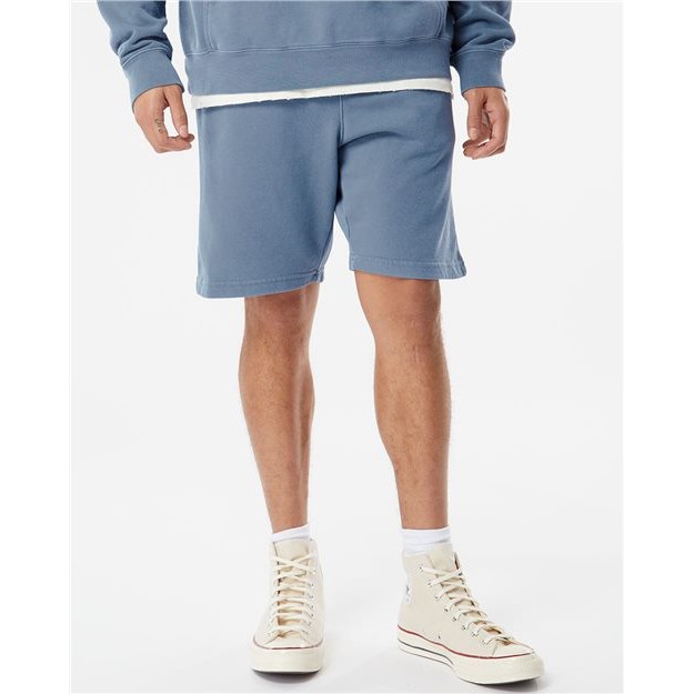 Unisex Pigment-Dyed Fleece Shorts - Thumbnail Image