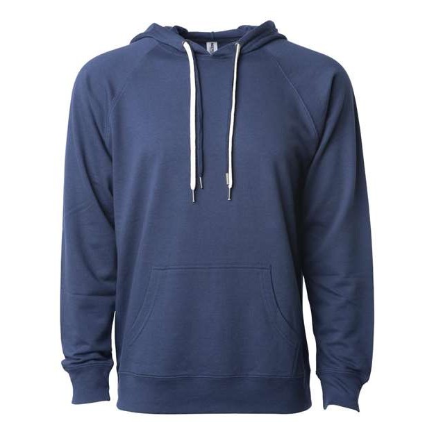 Unisex Icon Lightweight Loopback Terry Hooded Sweatshirt - Main Image
