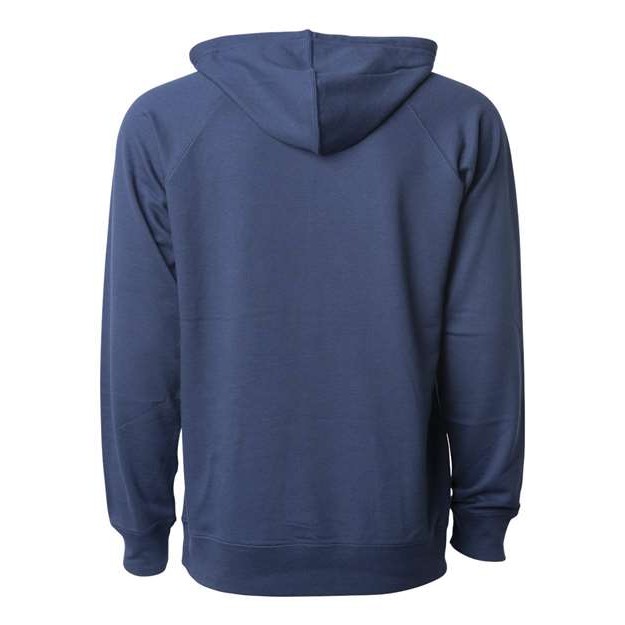 Unisex Icon Lightweight Loopback Terry Hooded Sweatshirt - Thumbnail Image