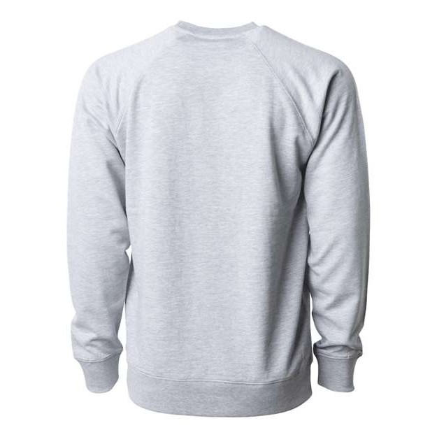 Unisex Icon Lightweight Loopback Terry Crewneck Sweatshirt - Thumbnail Image