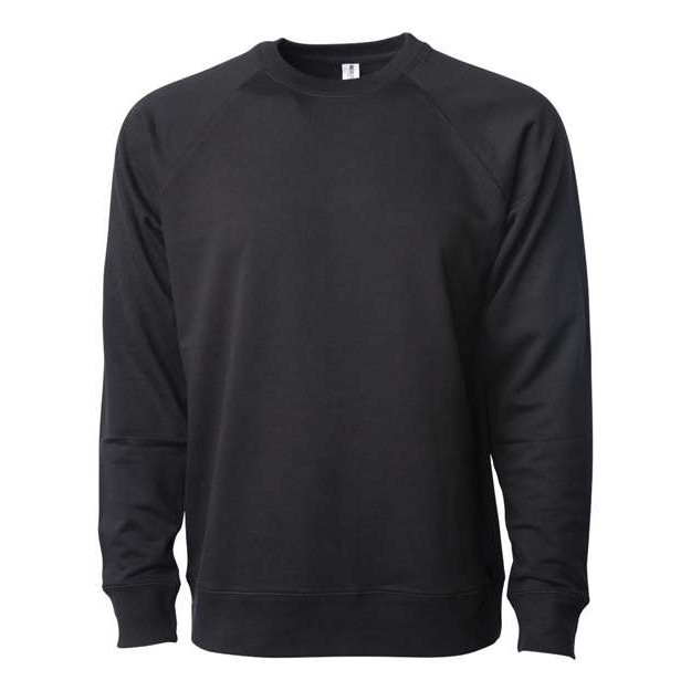 Unisex Icon Lightweight Loopback Terry Crewneck Sweatshirt - Thumbnail Image