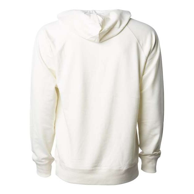 Unisex Icon Lightweight Loopback Terry Hooded Sweatshirt - Thumbnail Image