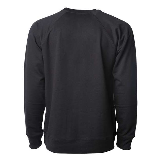 Unisex Icon Lightweight Loopback Terry Crewneck Sweatshirt - Thumbnail Image