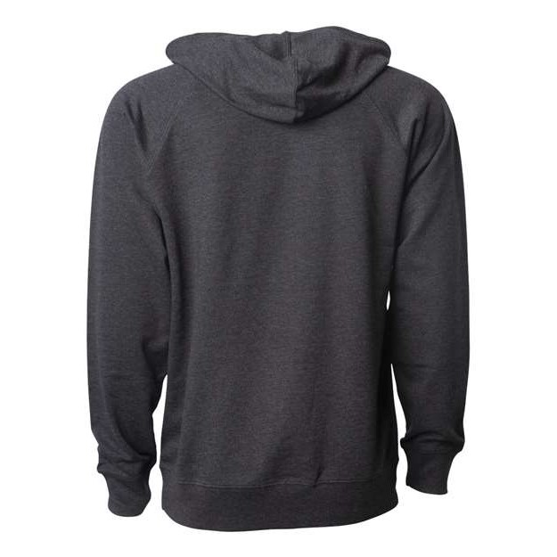 Unisex Icon Lightweight Loopback Terry Hooded Sweatshirt - Thumbnail Image