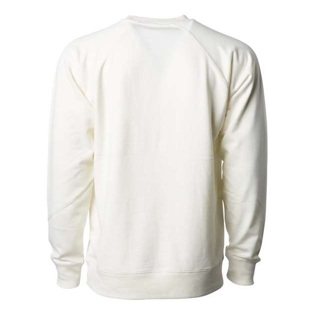 Unisex Icon Lightweight Loopback Terry Crewneck Sweatshirt - Thumbnail Image