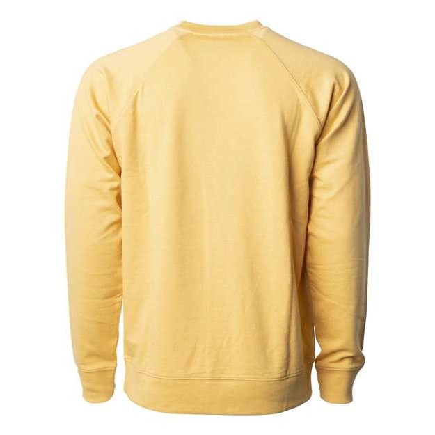Unisex Icon Lightweight Loopback Terry Crewneck Sweatshirt - Thumbnail Image