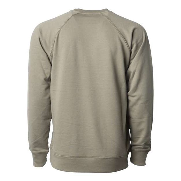 Unisex Icon Lightweight Loopback Terry Crewneck Sweatshirt - Thumbnail Image