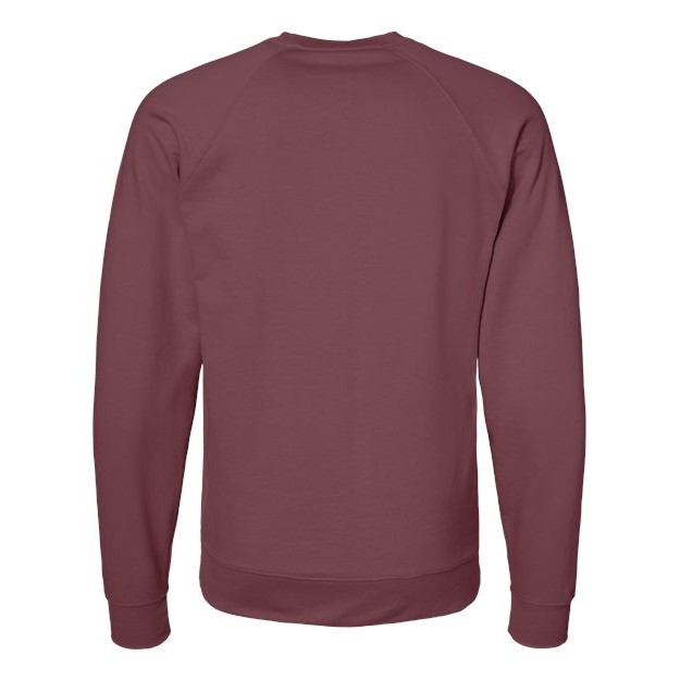 Unisex Icon Lightweight Loopback Terry Crewneck Sweatshirt - Thumbnail Image