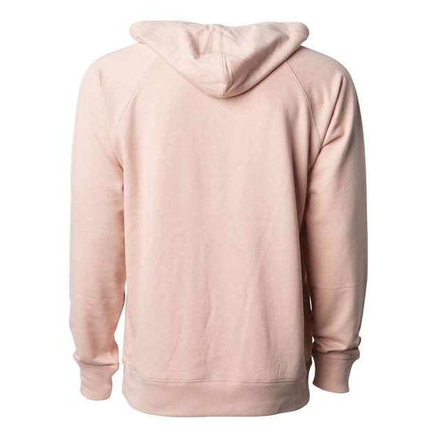 Unisex Icon Lightweight Loopback Terry Hooded Sweatshirt - Thumbnail Image