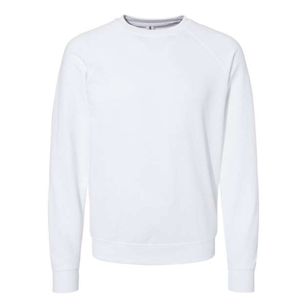 Unisex Icon Lightweight Loopback Terry Crewneck Sweatshirt - Thumbnail Image